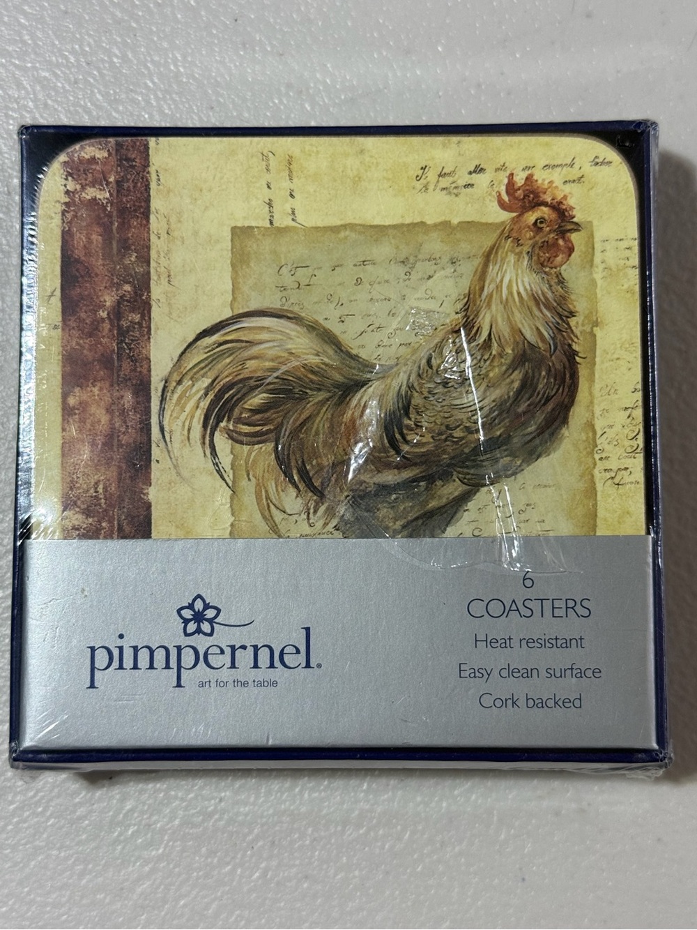 Pimpernel Coasters set of 6
